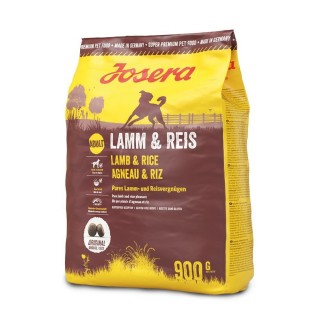 Josera Dog Adult Lamm&Reis - сухий корм з ягням для дорослих собак, що мають схильність до алергії, 900г