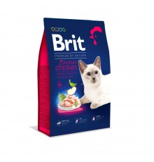 Сухий корм для котів Brit Premium by Nature Cat Sterilised 8 кг - курка