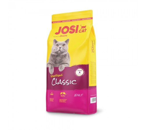 Сухий корм для котів Josera JosiCat Sterilised Classic Adult 650 г - домашня птиця