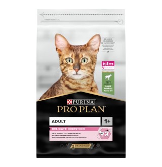 Purina Pro Plan Delicate Adult Lamb - сухий корм з ягням для котів з чутливим травленням, 10кг