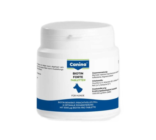 Вітаміни для собак Canina Biotin Forte 30 таблеток