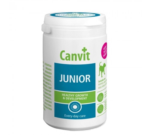 Вітаміни для цуценят Canvit Junior 230 г