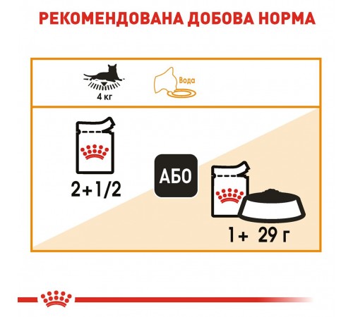 Вологий корм для котів Royal Canin Intense Beauty Gravy pouch 85 г