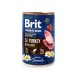 Вологий корм для цуценят Brit Premium By Nature 400 г - індичка