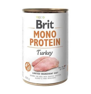 Вологий корм для собак Brit Care Mono Protein 400 г - індичка