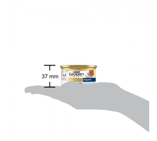 Вологий корм для котів Gourmet Gold Pate Tuna 85 г (тунець)