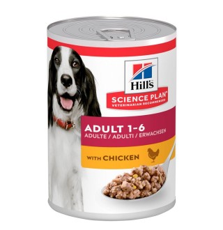 Вологий корм для собак Hill's Science Plan Adult 1-6 370 г - курка