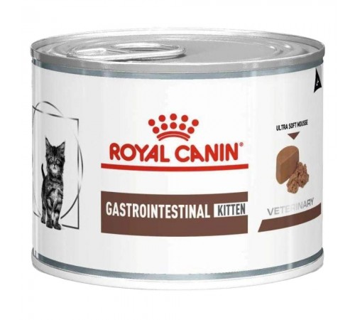 Вологий корм для кошенят Royal Canin Gastrointestinal Kitten Gravy pouch 195 г