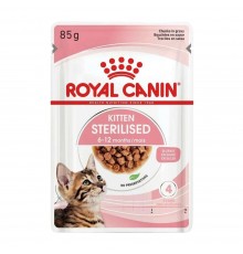 Вологий корм для кошенят Royal Canin Kitten Sterilised Gravy pouch 85 г