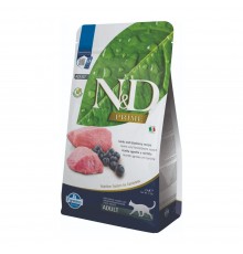 Сухий корм для котів Farmina N&D Grain Free Prime 1,5 кг - ягня та чорниця