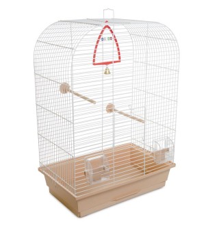 Клітка для птахів Природа «Ауріка» 44 x 27 x 64 см (коричнева)