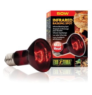 Інфрачервона лампа розжарювання Exo Terra «Infrared Basking Spot» 50 W, E27 (для обігріву)