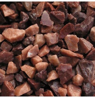 Ґрунт для акваріума Nechay Zoo Рожевий кварцит 2 кг (5-10 мм)