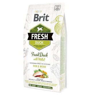 Сухий корм для собак Brit Fresh Active Run and Work 2,5 кг - качка
