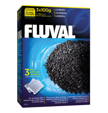 Наповнювач для фільтра Fluval «Carbon» активоване вугілля (3 x 100 г)