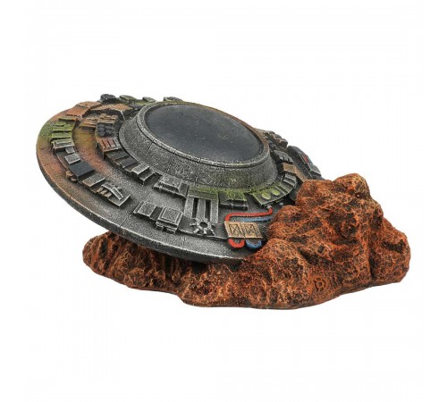 Декорація для акваріума «Літаюча тарілка UFO» S 15,2 x 11,8 x 6,8 см