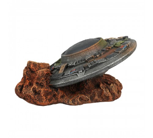 Декорація для акваріума «Літаюча тарілка UFO» S 15,2 x 11,8 x 6,8 см