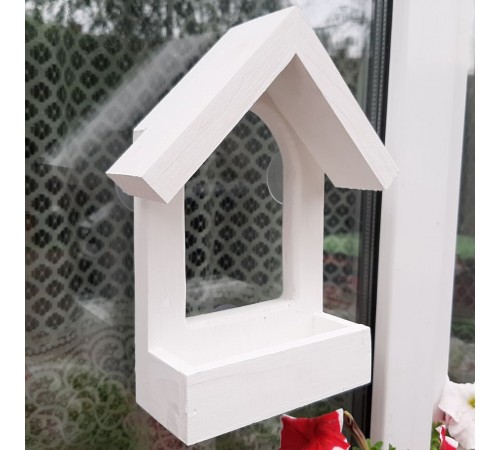 Годівниця для птахів House for Birds Балкон 24,5x19x7 см - білий