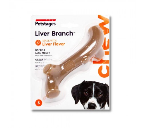 Іграшка для собак Petstages Liver Branch 14.5 см