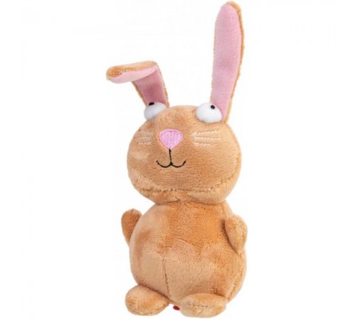 Іграшка для собак Кролик з пищалкою GiGwi Plush 16 см (плюш)