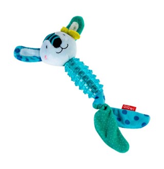 Іграшка для собак Зайчик з пищалкою GiGwi Suppa Puppa 15 см (гума/текстиль)