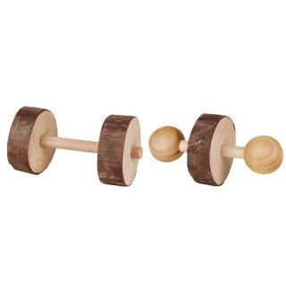 Іграшка для гризунів Trixie гантелі 2 шт 4,5х9 см