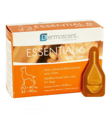 Капли для собак Dermoscent Essential-6 spot-on 20-40 кг, 2,4 мл - 1 пипетка