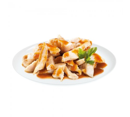 Вологий корм для котів Brit Premium Delicate Fillets in Gravy Chicken for Kitten pouch 85 г - курка