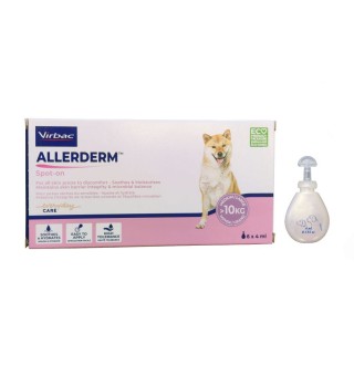 Краплі для собак Virbac Allerderm від 10 кг, 6 шт