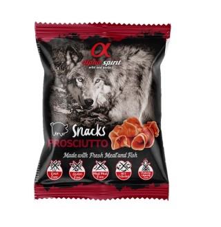 Ласощі для собак Alpha Spirit Dog Snacks Prosciutto, 50 г