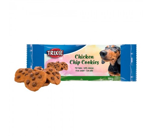 Ласощі для собак Trixie Chicken Chip Cookies 100 г (курка)