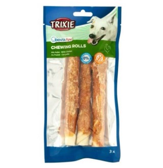 Ласощі для собак Trixie Паличка для чищення зубів Denta Fun 28 см, 250 г / 3 шт. (курка)