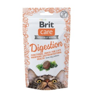 Ласощі для котів Brit Care Crunchy Cracker Digestion 50 г - тунець, фенхель і ламінарія
