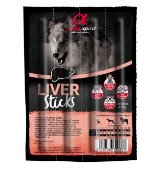 Ласощі для собак Alpha Spirit Sticks Liver 40 г (печінка)
