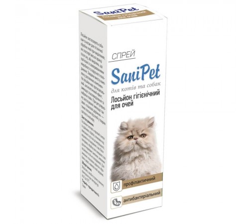 Лосьйон для очей котів PROVET SaniPet 30 мл