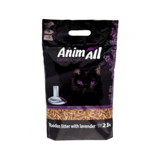 Деревний наповнювач AnimAll 2,8 кг - лаванда