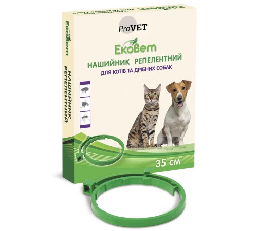 Нашийник для котів PROVET ЕкоВет 35 см