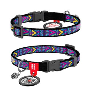 Нашийник для собак COLLAR WOUDOG Нейлон ХS - синій