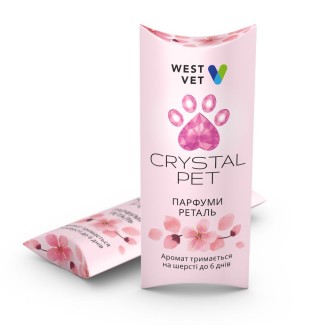 Парфуми для собак та котів West Vet Crystal Pet 5 мл - реталь