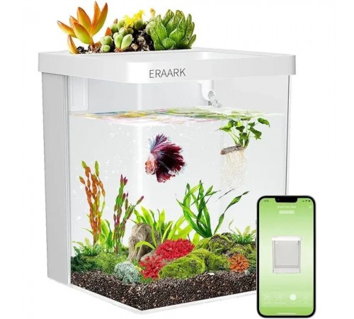 Розумний акваріум Petkit-mini EraArk прямий 16,4 x 21,3 x 16,4 см (5 л)