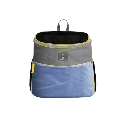 Рюкзак-переноска для котів та собак вагою до 8 кг Collar 35x25x37 см - синій