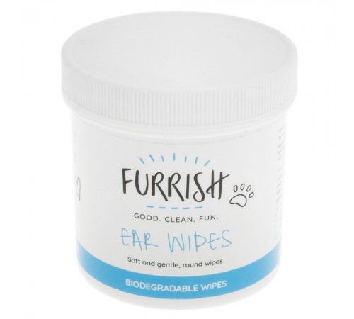 Серветки для собак Furrish Ear Wipes 100 шт