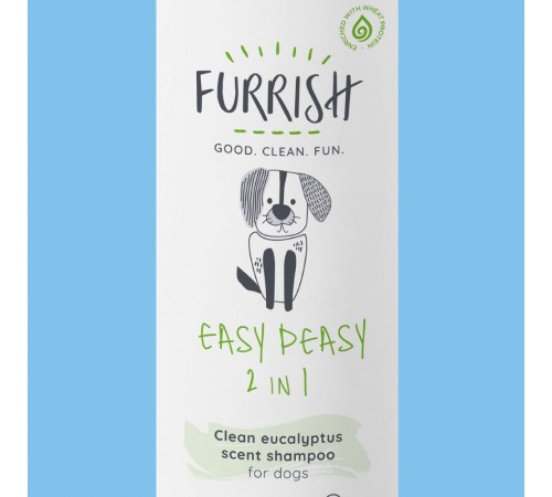 Шампунь для собак Furrish Easy Peasy 2в1 300 мл - евкаліпт