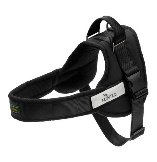 Шлея Hunter нейлонова «Norweg Ranger» 68 см / 54-76 см / 38 мм (чорний)