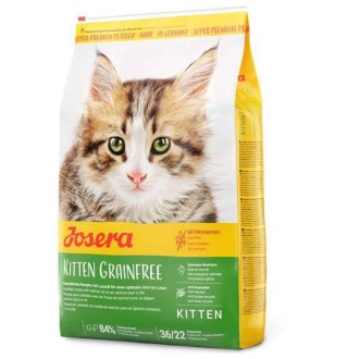 Josera Kitten Grainfree – сухий беззерновий корм з домашньою птицею для кошенят, вагітних та лактуючих кішок, 10кг