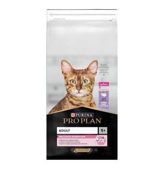 Purina Pro Plan Delicate Digestion Adult Turkey - сухий корм з індичкою для дорослих котів з чутливим травленням, 14кг