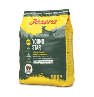 Josera Dog Jurior Young Star - сухий беззерновий корм для цуценят і молодих собак, 900г