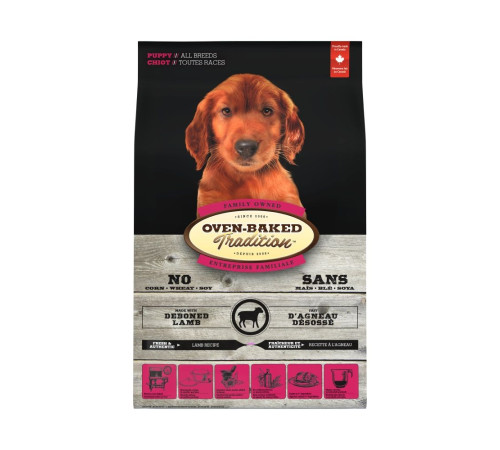 Сухий корм Oven-Baked Tradition Puppy 2,27 кг - ягня