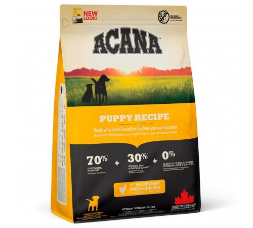 Сухий корм для цуценят та молодих собак середніх порід Acana Puppy & Junior 2 кг
