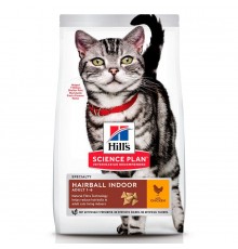 Сухий корм для котів Hill's Science Plan Hairball Indoor Adult 1,5 кг - курка